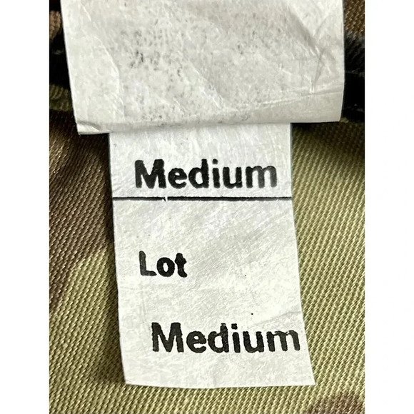 Vintage Camouflage & Orange Thin Puffer Vest Men’s M Hunting Fishing Fall USA - Picture 7 of 10